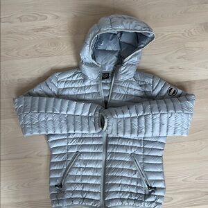 Colmar Light Gray Puffer Jacket with Hood size 44